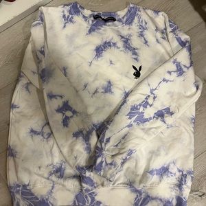 PLAYBOY x Missguided oversized crew neck - size L